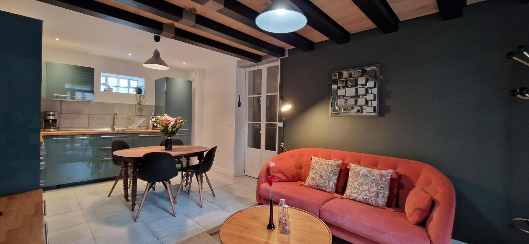 פונטנבלו Bleautiful "Alienor" Charmant Appartement Avec Terrasse חדר תמונה